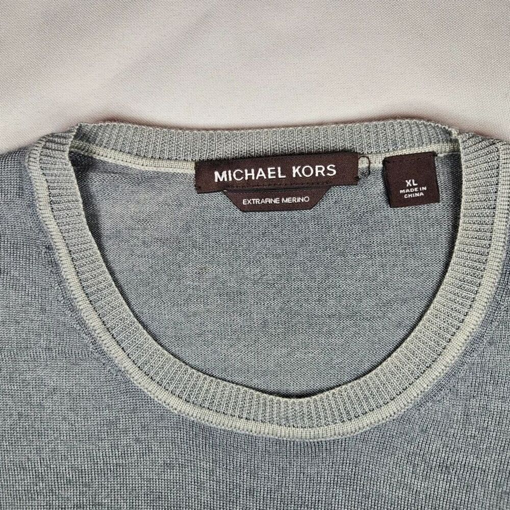 Michael Kors crewneck sweater Extra fine luxury merino wool